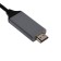 Cable Luazon Cab-5 Type-C-HDMI, 2 m, for devices with USB-C 3.1 (DisplayPort Alt Mode)