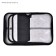 Penal 3 sections, tab inside, 140 x 210 x 40 mm, fabric, calligrata top block "Leo"