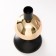 Summary Metal for 1 candle d = 2 cm "Delfuse. Golden ball" 9x9x17 cm