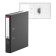 A4, 50 mm, Erichkrause “Business” folder, assembled, black, plastic pocket, metal kant, 2 mm cardboard, capacity of 350 sheets