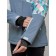 Ski jacket female, size 46, white color