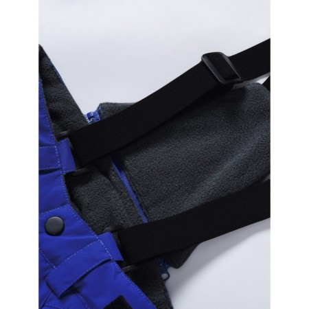 Ski costume for a boy, height 116 cm, blue color-12