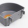 Plastic bowl in a cage and for carrying 250 ml, gray