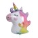 Foil ball 30 "Head. Sparkling unicorn"