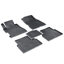 Rubber rugs ’grid’ for Honda Civic VIII, Sedan, 2006-2012