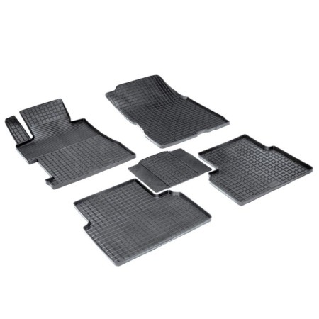 Rubber rugs ’grid’ for Honda Civic VIII, Sedan, 2006-2012