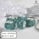 Busina "Sugar quartz", green color in silver
