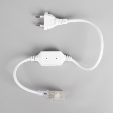 General power cord for flexible neon 16 × 16 mm, IP67, 220 V