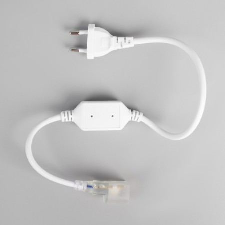 General power cord for flexible neon 16 × 16 mm, IP67, 220 V