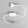 General power cord for flexible neon 16 × 16 mm, IP67, 220 V