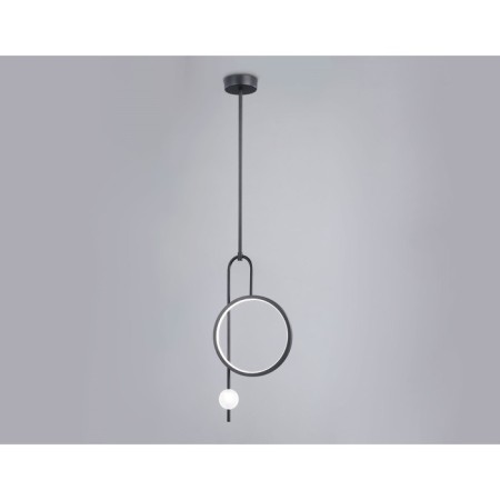 LED LED SCRECTION OF AMBRELLA LIGHT, LINTECH, FL66435, LED, 13 W, 975LUM, 4200K, Black Color Black-2
