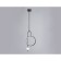 LED LED SCRECTION OF AMBRELLA LIGHT, LINTECH, FL66435, LED, 13 W, 975LUM, 4200K, Black Color Black
