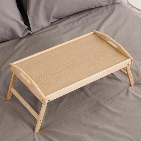 Folding breakfast table, 50 × 30cm, with handles-2