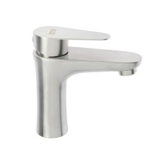 Zein Z-2 sink mixer, 35 mm cartridge, stainless steel, satin