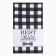 Kit. Set 3 Ave. "Best Man Black" apron 70x60 cm, g. 20x20 cm, canvases 35x60cm