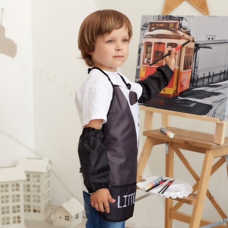 Apron with overshielders Children's Ethel "Little Man", 49 x 39 cm-3