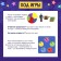 Game for children and adults "Big Family Quiz", 2-6 players, 6+