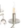 Vanessa chandelier 6he14 40W silver 64x64x100 cm