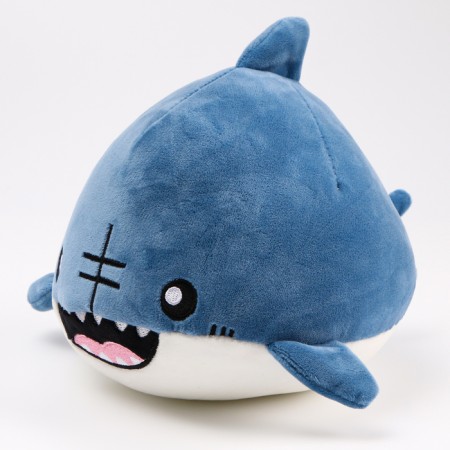 Soft toy "Shark", 19 cm, blue color