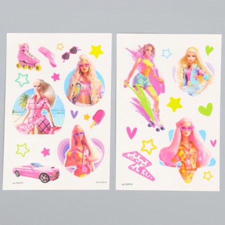 Set for creativity "Doll", translated tattoos, 2 sheets-2
