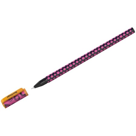 Ballpoint handle Berlingo "Funline. Fantasy" Blue, 0.7mm, drawing on the case, mix-1