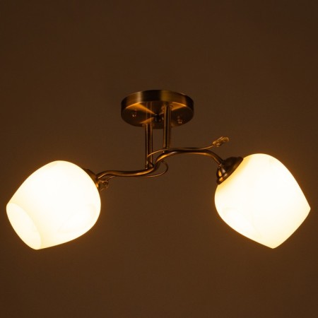 Belinda chandelier 2x40W E27 bronze 49x19x23cm-2