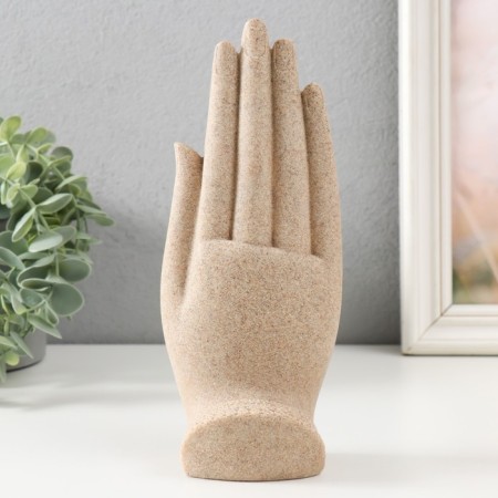 Souvenir Polystone "Buddha and palms" Sand set 2 pcs 9x11.5x21.5 cm-3