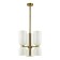 Orinoco chandelier, 6x60W E14, bronze color, IP20