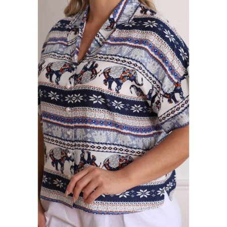Female blouse, size 54-9