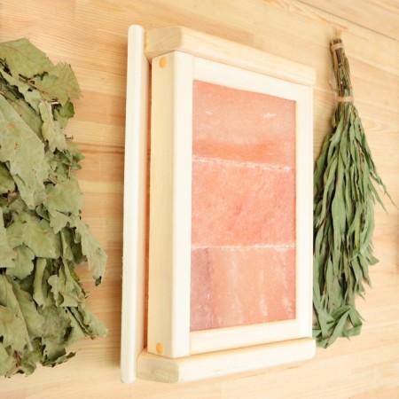 Obachr "Himalayan salt" 3 tiles 38x9x30cm-1