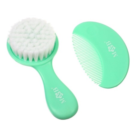 Set of children's combs, 2 pcs., Green color-3