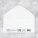 Money envelope "Wedding", heart, 16.5 × 8 cm
