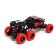 Radio -controlled jeep, 1:18, works on the battery, the color of the red