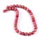 Beads made of natural stone "Rodonite" set of 36 pcs., Size 1 pc. - 10 mm
