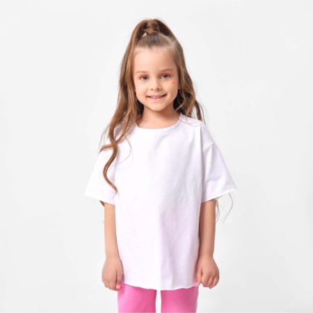 T -shirt Children's KAFTAN "BASIC Line", p. 38 (146-152 cm), white