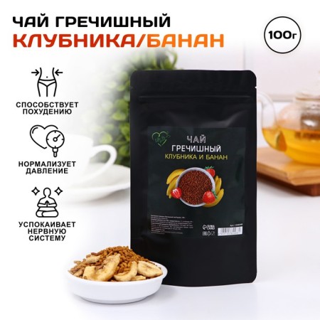 Buckwheat life is good with banana, 100 g
