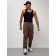 Cargo jeans men, size 52, brown color