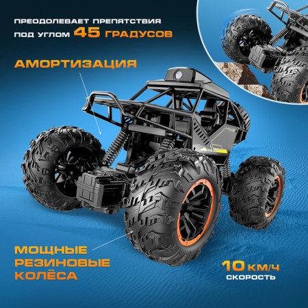 The radio-controlled “spy” jeep, with a camera 720p, Wi-Fi, works from the battery-3
