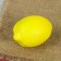 Dove "lemon" 10x6 cm, yellow
