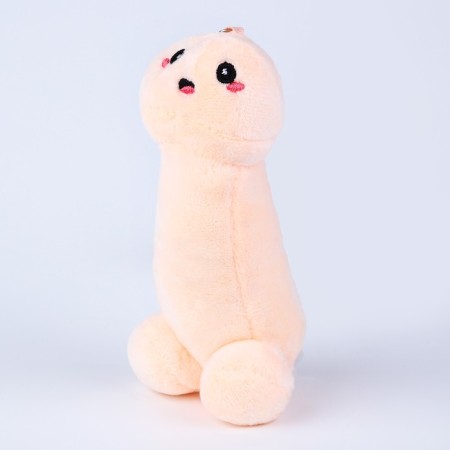Soft toy "18+" on a key fob, 16 cm, color mix-1