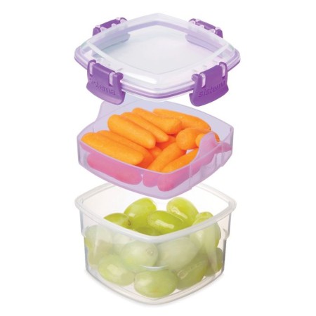 Sistema to-go container, two-level, 400 ml, mix color-3