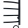 Electric towel "Sanprise" Classic P8, 500x800 mm, universal, black
