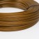 Artificial rattan 8 mm 100 m wave (metallic bronze)