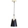 Lamp Bayerlux "Sansa" E27 40W black 15x15x25-125cm