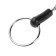 A bit for a horse with hypoallergenic plastic, the distance between the rings is 140 mm