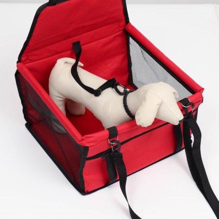 Car Seats for animals 40*30*25 cm, red-3