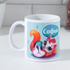 Sofya sublimation mug 320 ml, with application