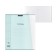 Notebook 96 sheets Erichkrause Coverpro Pastel Classic, Plastic Cover, OFSET BOLK, 100%White, Mint