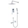 Lemark Allegro LM5922Cw bath mixer, single -leaf, tropical shower, watering can