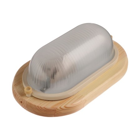 Lamp NBO 04-60-011, UHL3, 60W, E27, 230V, IP54, maple